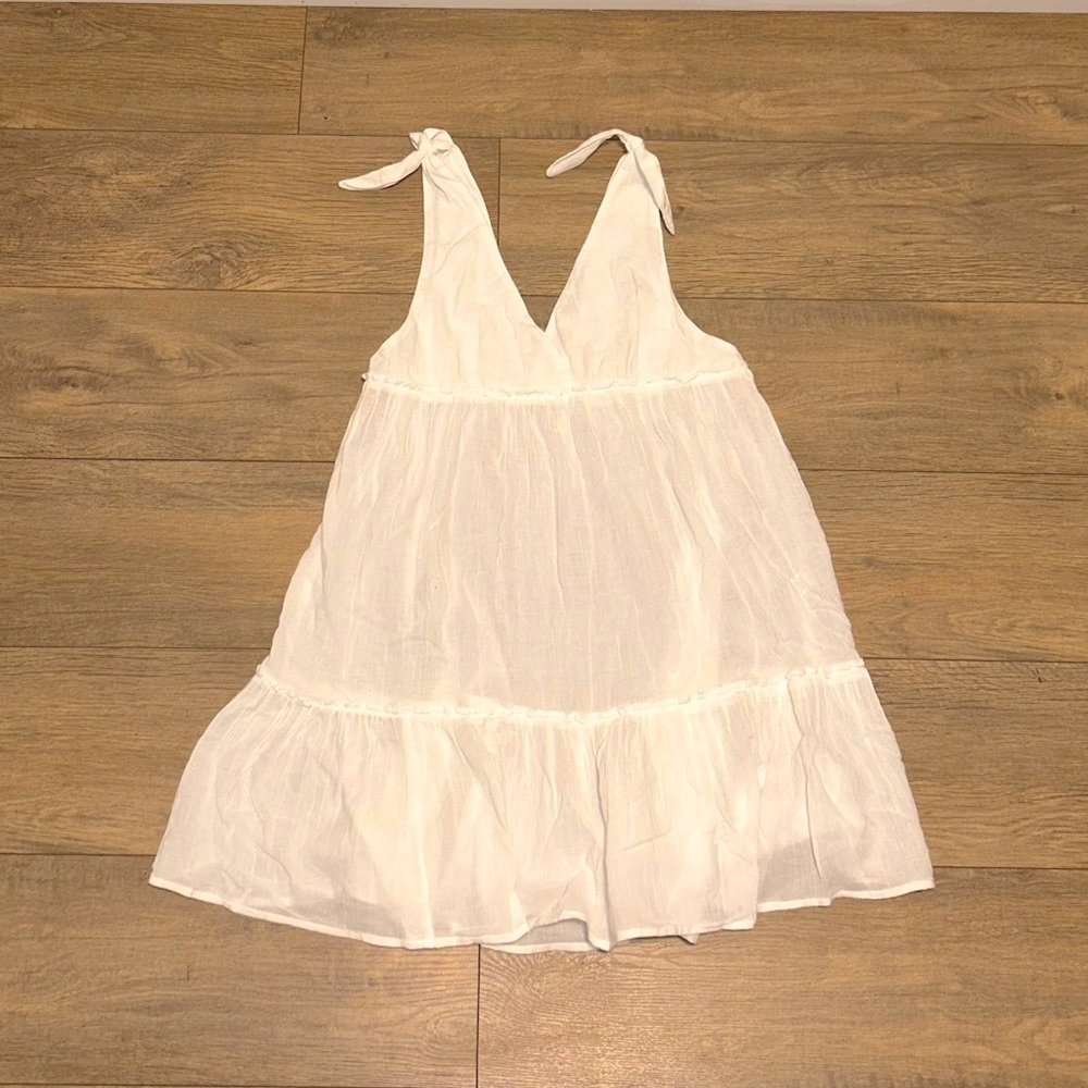 Aerie Bow Strap Beach Cover Size XS